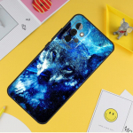 Animal Wolf Galaxy &uuml;mbris Samsung Galaxy A55 A35 A25 A15 A51 A71 A12 A32 A52 A13 A33 A53 A14 A34 A54 Coque jaoks Samsung A51 4G