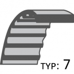 Pasek Cedrus Napęd Jazdy Zamiatarka Zm01 /15X766/ 030177