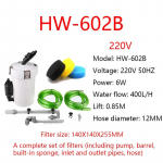 SUNSUN HW-602B HW-603B &Uuml;liv&auml;he m&uuml;ra 6W 400L/H Akvaariumi Kala Paagi V&auml;line Filter Kanister V&auml;limine filtreerimiss&uuml;steem EW602B EW603B 1 unit
