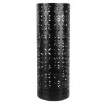 Vihmavarjuhoidja &uuml;mmargune roostekindel stiilne &otilde;&otilde;nes vasest mustriga metallist vihmavarjuhoidik koju Medium 4.75L must