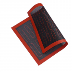 Kahepoolne tr&uuml;kiga k&uuml;psetusmatt, mittenakkuv, kondiitritoodete, ahju k&uuml;psetamiseks, perforeeritud vooder