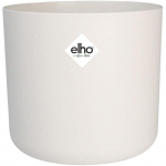 ELHO Pot de fleurs rond B.FOR Soft - Plastique - &Oslash;24,7 x H 23,3 cm - Blanc