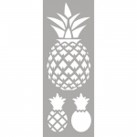 Pochoir 15 x 40 cm Ananas