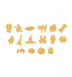 Seau 16 emporte-pi&egrave;ces &agrave; p&acirc;tisserie - Halloween