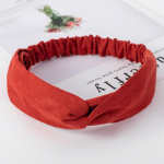 Korea stiilis Euroopa Ameerika kootud risti elastne jooga peapael &ndash; &uuml;hev&auml;rviline naistele knitted kaamel