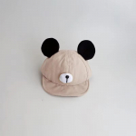 Armsad multifilmi k&otilde;rvad Beebi pesapallim&uuml;ts, pehme katuser&auml;&auml;staga v&auml;ikelaste m&uuml;ts Korea &uuml;hev&auml;rviline reguleeritav laste p&auml;ikesem&uuml;ts beež