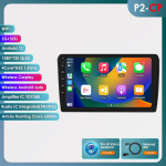 Ossuret Carplay 4G Android 13 Autoraadio &Uuml;hilduv A3 8P 2003 - 2011 S3 RS3 Sportbacki jaoks Multimeedia Video GPS 2din Autoradio RDS Bluetooth P2CP 4Core 2G 32G AI