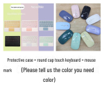 360&deg; p&ouml;&ouml;rlev klaviatuuri&uuml;mbris Huawei MatePadi 10,4-tollise pliiatsipesa ja l&auml;bipaistva kaanega tahvelarvuti jaoks