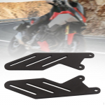 2x Motorcycle Foot Pegs Rest Pedal Premium Wear Resistant 4cm Hole Distance Repair Parts Easy to