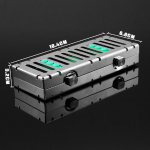 Hammaste steriliseerimise autoklaavi kassetisahtli kastihoidik kummist linkeri instrumentide kliiniku desinfitseerimishoidik kirurgiliseks kasutamiseks 5 packs