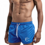 Uued meeste ujumisriided Maillot De Bain poisi ujumisriided Bokser kiiresti kuivavad l&uuml;hikesed p&uuml;ksid ujumisp&uuml;ksid Meeste ujumistrikoo Surf Banadores M kollane