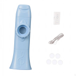 Kazoo Easy to Learn Adjustable Tone Mouth Flute for Music Lovers Kids Violin Piano sinine