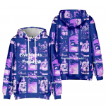 Mood Five Nights At Freddy's Tr&uuml;kiga Kapuutsiga Pusad S&uuml;gis Pikkade Varrukatega Unisex Pulloverid T&auml;navamood Naljakad Riided XS