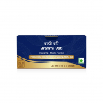 Brahmi Vati (Suvarna - Mukta Yukta) Suvarnayukta, Tabletid | 125 mg Pack = 10 Tabs