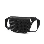 Moodsad Ni&scaron;ikotid Rinnale Retro Isikup&auml;rased Crossbody Kotid T&auml;iustatud Neetidega L&otilde;uendkotid Multifunktsionaalsed Suvised Uued Trendikad V&ouml;&ouml;kotid black