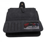 Naiste moe vintage j&auml;&auml;tunud lukuga rahakott, pikk sidurikott One Size sinine