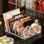 7 Grid Storage Box Clear Plastic Makeup Cosmetic Stand Holder Huulepulga korraldaja