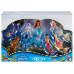 Disney m&auml;ngufilm V&auml;ike merineitsi 7-osaline mininukkude komplekt [Nukk] [Saba uimed v&otilde;ivad liikuda ja s&auml;delda] [Vanusele 3+] HLX17 gray