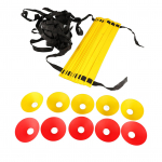 Kiirus Agility Treeningkomplekt Agility Jalgpalliredel Jalgpallikoonused Treeningvarustus Kotiga