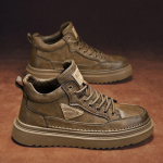 S&uuml;gis uued k&otilde;rge s&auml;&auml;rega Martini saapad meeste trend mitmek&uuml;lgsed platvorm vabaaja nahkjalatsid t&ouml;&ouml;riistade saapad t&ouml;&ouml;kaitsesaapad meestele 44