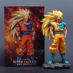 29cm Son Goku Kujud Gk Anime Dragon Ball Super Saiyan 3 Tegevuskuju PVC Kuju Kollektsioonimudel Nukk Dekoratsioon M&auml;nguasi Kingitus