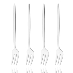 4 tk roostevabast terasest teekahvlid must kuld koogikahvel suupiste salat kohv puuvilja kahvel peegel s&ouml;&ouml;giriistad lauan&otilde;ude komplekt k&ouml;&ouml;gin&otilde;ud