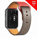 Nahast rihm Huawei k&auml;ekella Fit 2 jaoks Nutikella rihm asendus Sport Randmepael retro aas K&auml;ev&otilde;ru Fit2 kellarihm Aksessuaarid For huawei fit 2