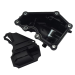 Mootori&otilde;li eraldaja klapikate Ford Fiesta 1.6L jaoks AE8G-6A785-BD black