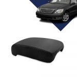 Keskkonsooli kaane k&auml;etugi PU-nahast kate, must sobiv Lexus LS430 2004-2005 jaoks