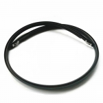 Must kummist katuseliistud parempoolne sobiv Honda Fit Jazz 2007-2008 jaoks