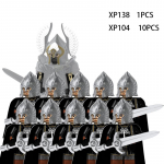 Keskaegsed Elfi Rohani s&otilde;durid Kaardiv&auml;gi lotr Tegevusfiguurid Mini Klotsid Nukk Kokkupandavad Ehitusklotsid MOC DIY M&auml;nguasjad lapse kingituseks