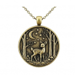 Metsakuu Kaelakee Ripats Reisiv Loom Metsas Ripats Retro Stiilis Kaelakee Ehted Kingitus Looduses&otilde;pradele Mouse