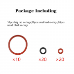 50 tk / komplekt silikoonist O-r&otilde;nga tihendi tihend kohvimasinatele O-r&otilde;nga tihendid Hoolduskomplekt &uuml;hilduvad kohvimasinate tarvikud