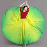 Lange voolavad seelikud, gradient k&otilde;hutantsuseelikud, naiste klassikalise tantsu esinemiskost&uuml;&uuml;m, p&auml;ikeseseelik S