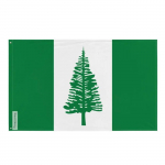 Drapeau - Norfolk - 192 x 288 cm - Pol&uuml;ester - J&auml;lgimine rekto/verso - &OElig;illets en fer