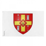 Drapeau - Brossard - 60 x 90 cm - Pol&uuml;ester - J&auml;lgimine recto/verso - &OElig;illets en fer