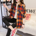 GMXIA naiste vabaaja pikkade varrukatega POLO kaelusega pluusid ja s&auml;rgid S punane