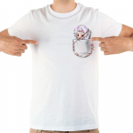 Tokyo Ghoul taskus naljakas meeste jollypeach t-s&auml;rk valge l&uuml;hikeste varrukatega vabaaja homme S