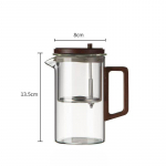 Ujuv tass Magnetiline pruulimiskann T&auml;isklaasist sisemine vooder Majapidamises tee valmistamise artefakt Kuumuskindel filter Tee ja vee eraldamine Teetass