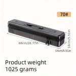 J&auml;&auml;&otilde;nge hoiukast, multifunktsionaalne ujukiga kalap&uuml;&uuml;gi t&ouml;&ouml;riistakast, vastupidav ABS-materjal, veekindel, kahesuunaline t&otilde;mblukk, jahindus- ja kalap&uuml;&uuml;givarustuse viimistluskast