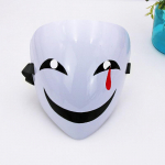 Anime Black Bullet Hiruko White Mask Helmet Cosplay Kost&uuml;&uuml;m Rekvisiidid Halloweeni kingitus