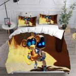 ASTRO BOT Voodikomplektid Voodikate Tekk Voodikate Padjap&uuml;&uuml;r 2-3-osalised komplektid Laste T&auml;iskasvanute Magamistoa Kaunistus Laste Kingitused US Full 203x228cm