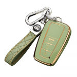 Toyota nutiv&otilde;tme &uuml;mbris, v&otilde;tmekate, v&otilde;tmehoidja, stiilne, k&otilde;rgekvaliteediline, kriimustuskindel, kukkumisvastane, 3 buttons roheline