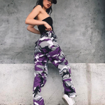 Women Sports Cargo Pants Outdoor Casual uflage Trousers Jeans XL
