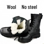 Meeste k&otilde;rge s&auml;&auml;rega villased Martini saapad - Soojad, libisemiskindlad, tuulekindlad nahast v&auml;lisjalan&otilde;ud s&uuml;giseks ja talveks Size 44