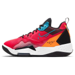 Air Jordan Jordan Zoom 92 Siren Red Naiste tossud Must Total-Orange Sinine-Fury CK9184-600 35.5