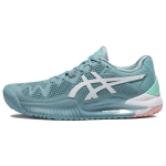 Asics Gel Resolution 8 Smoke Blue Naiste Tennised Valged 1042A072-408 36