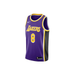 Nike NBA Los Angeles Lakers #8 Kobe Bryant F&auml;nniversioon Swingman V&otilde;&otilde;rsil S&auml;rk Meeste S&auml;rk Lilla AV3701-504 M