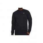 Nike Logo Tr&uuml;kiga &Uuml;mmarguse Kaelusega Pikkade Varrukatega Pullover Huppar Meeste Huppar Must 623459-010 S