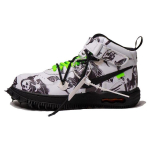Off-White x Nike Air Force 1 Mid SP Nahast Grim Reaper Meeste Tossud Must DR0500-102 43